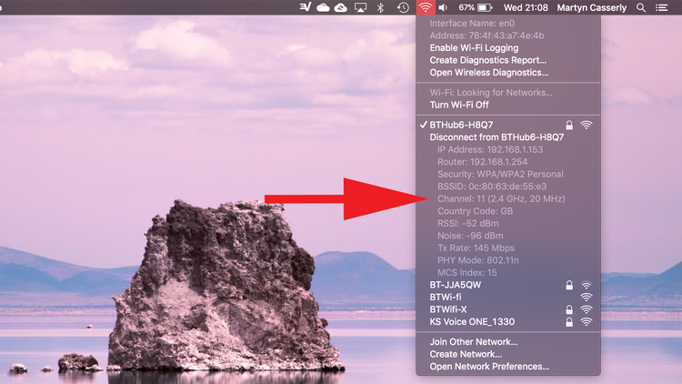 How to switch to 5GHz on Mac: Wi-Fi Channel